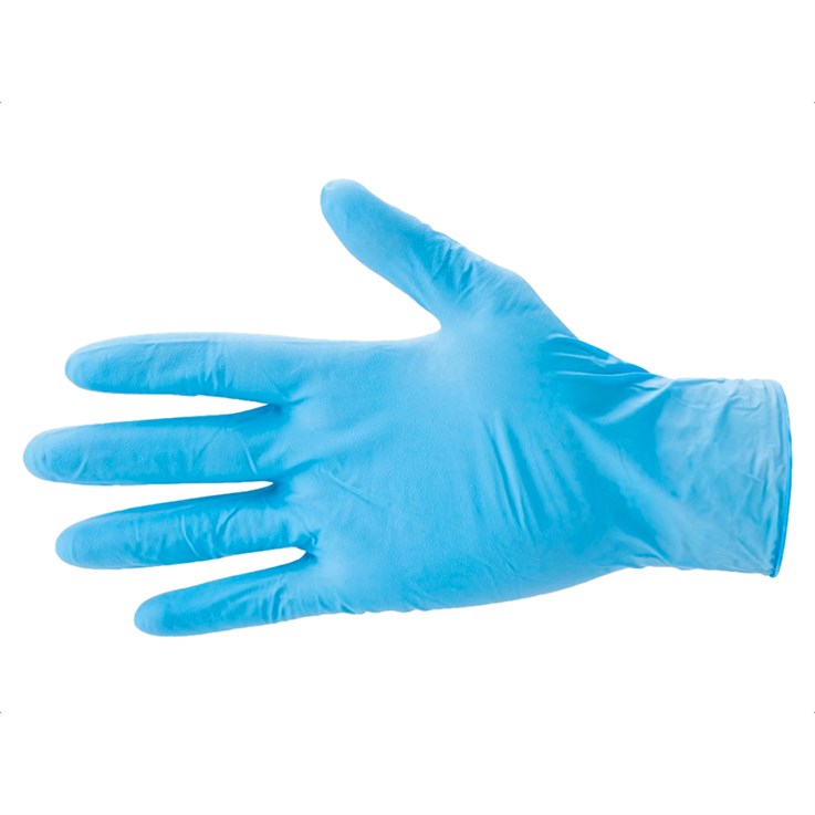 Ox Nitrile Disposable Gloves L (Pack 100)